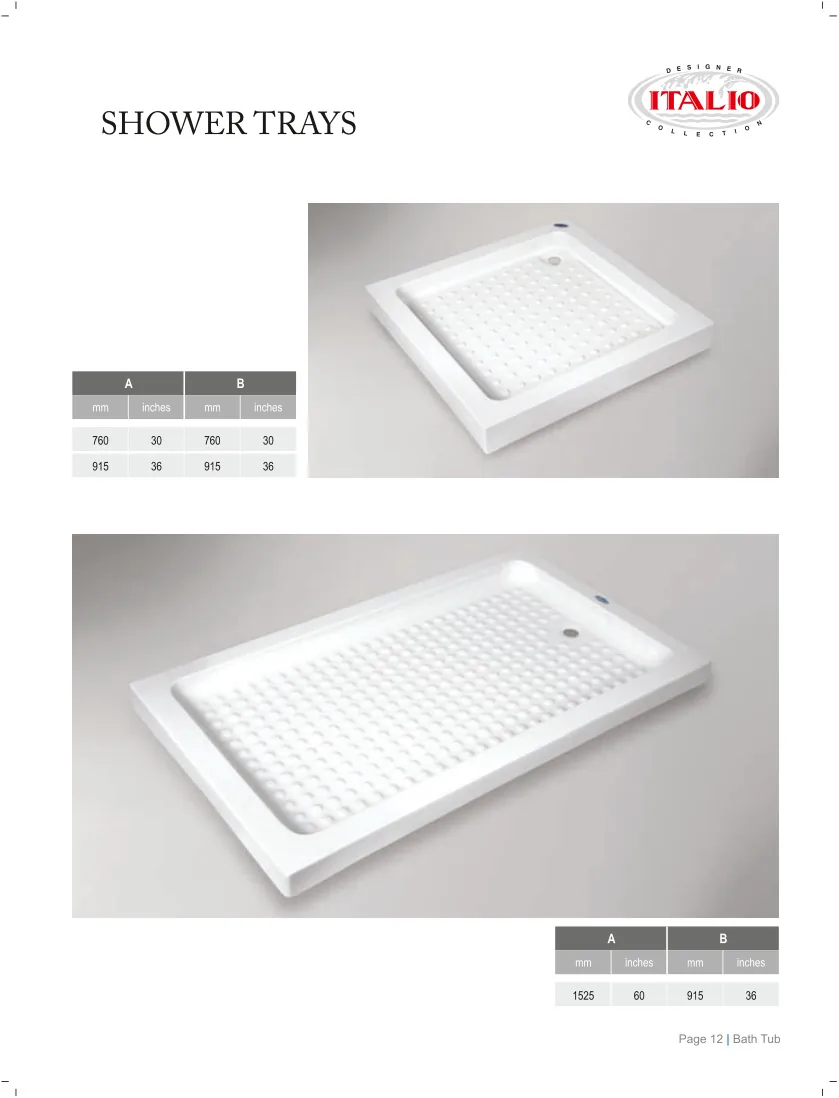 Shower Trays