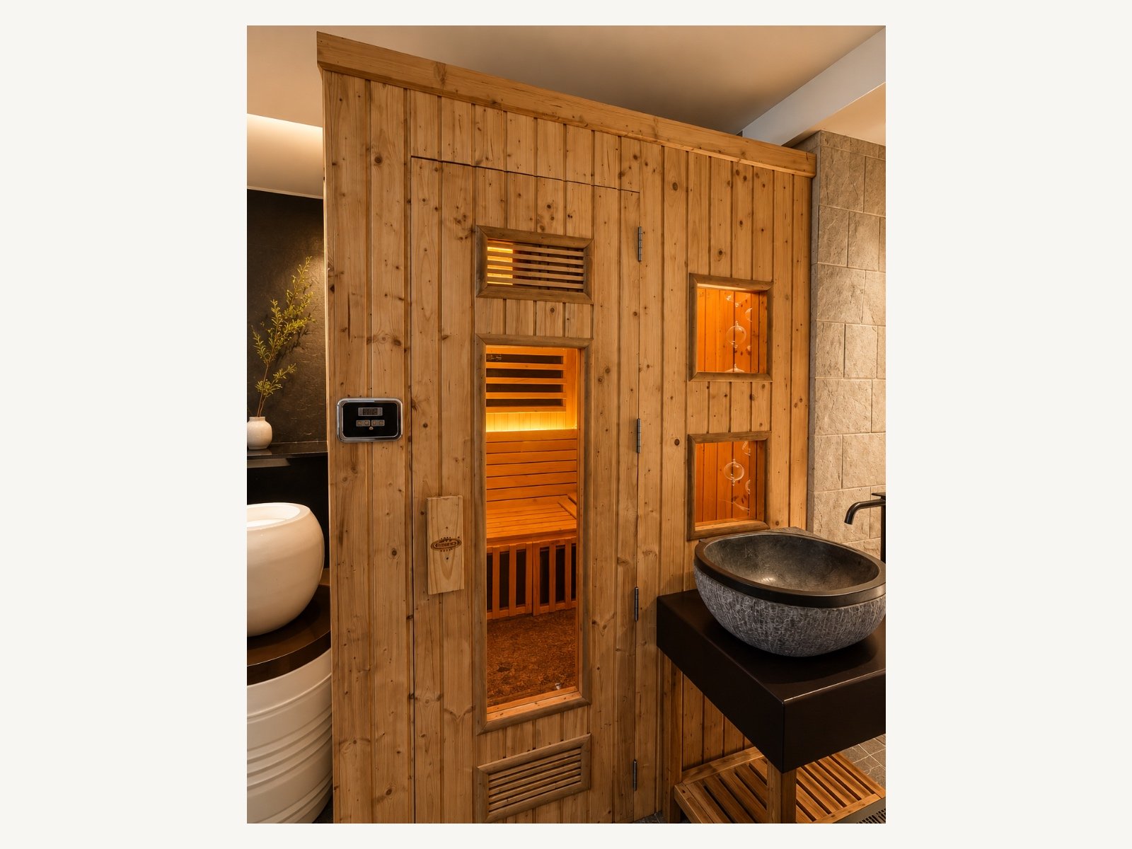 Classic Sauna Room